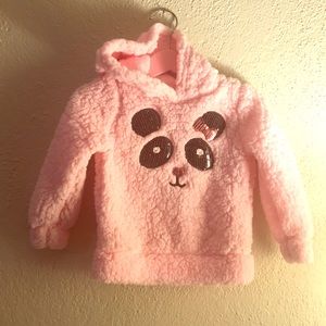 Pink Colette Lilly 24M panda sweatshirt